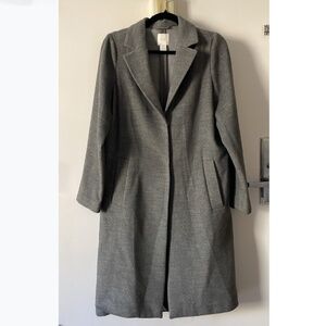 Sleek Long Overcoat